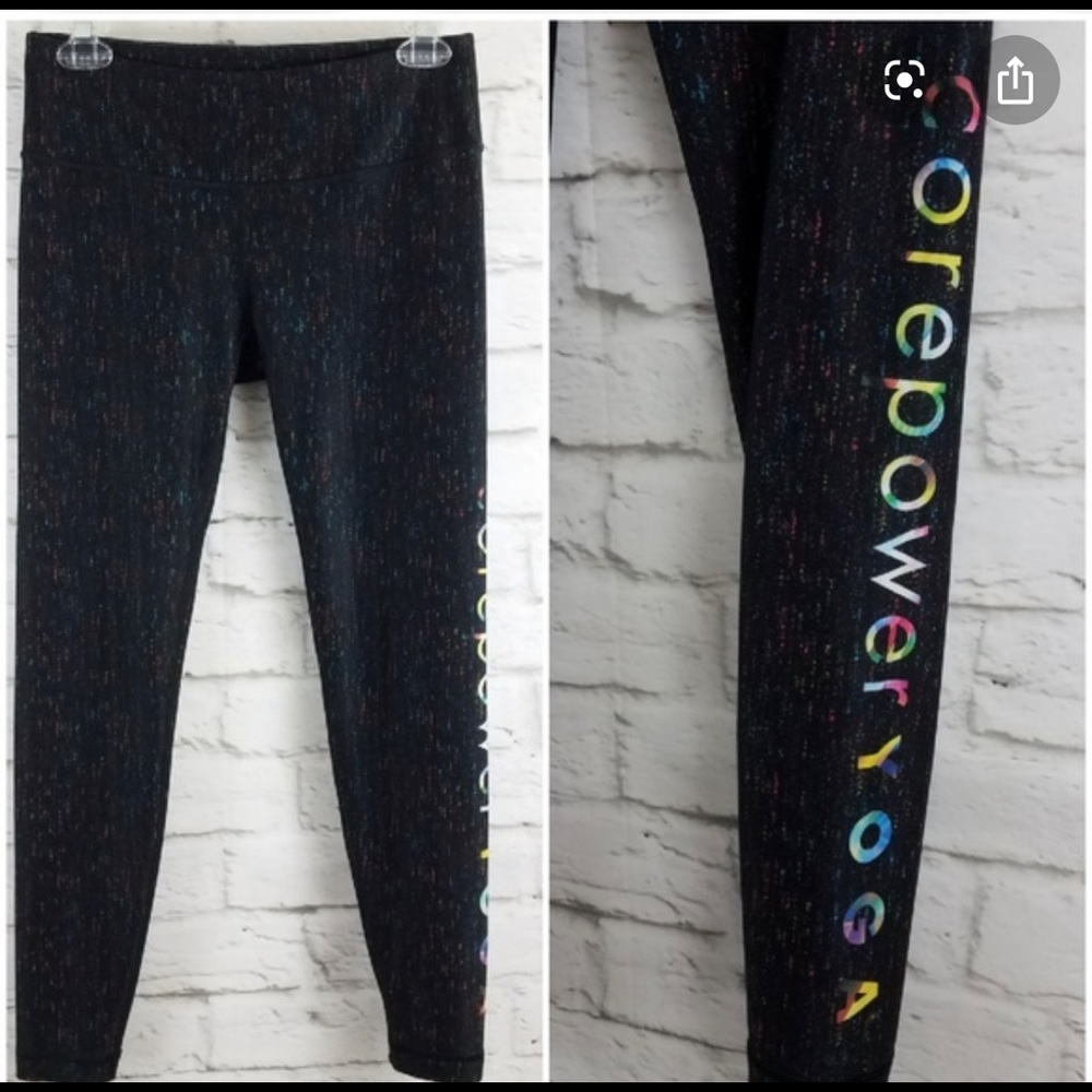 RARE Wear it to Heart brand CorePower Yoga Legging